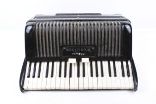 A vintage Wurlitzer piano accordion (AF). S/N 1030 62771.