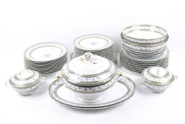 A suite of Limoges Royale porcelain tableware.