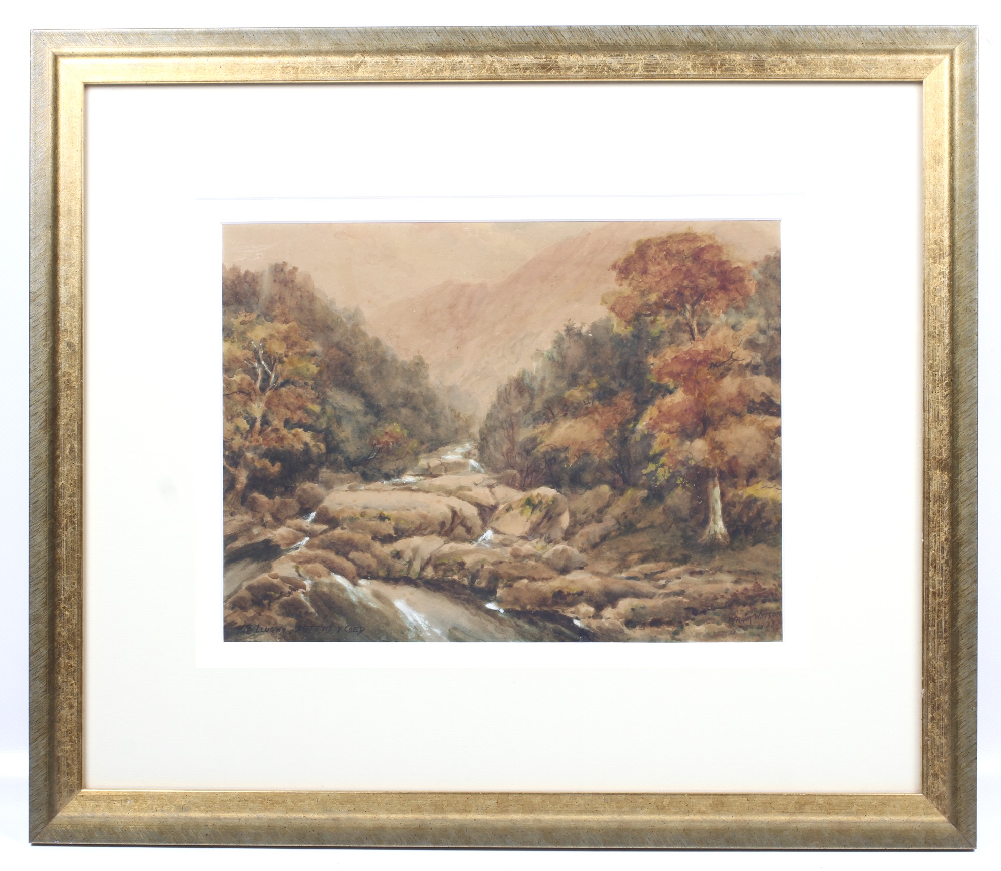 Frank Watson Woods (19th/20th century), watercolour. - Image 2 of 3