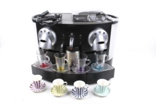 A Nespresso Gemini CS 220 Pro coffee machine.