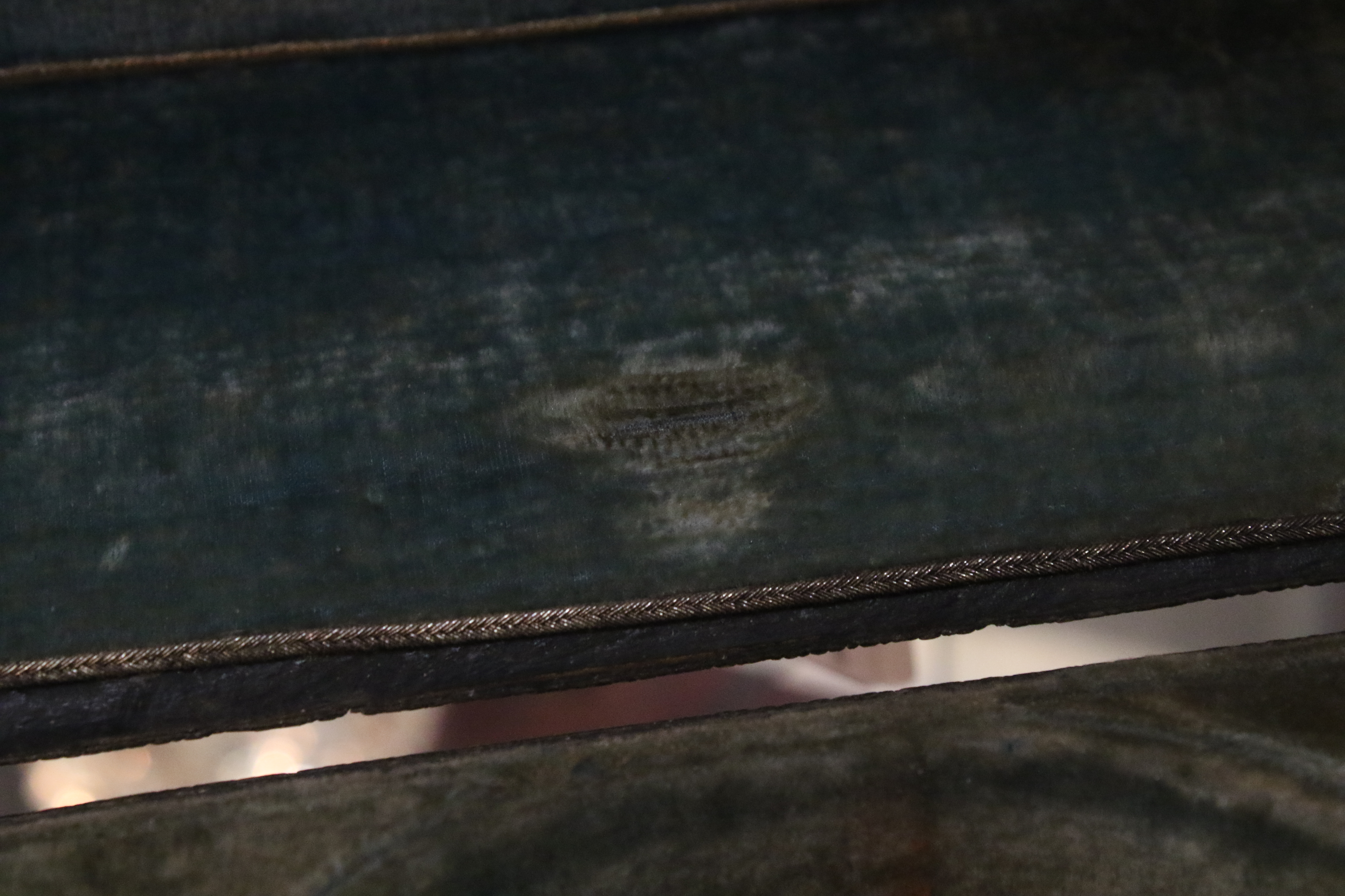 A George III silver mounted shagreen tea caddy case. - Bild 19 aus 19