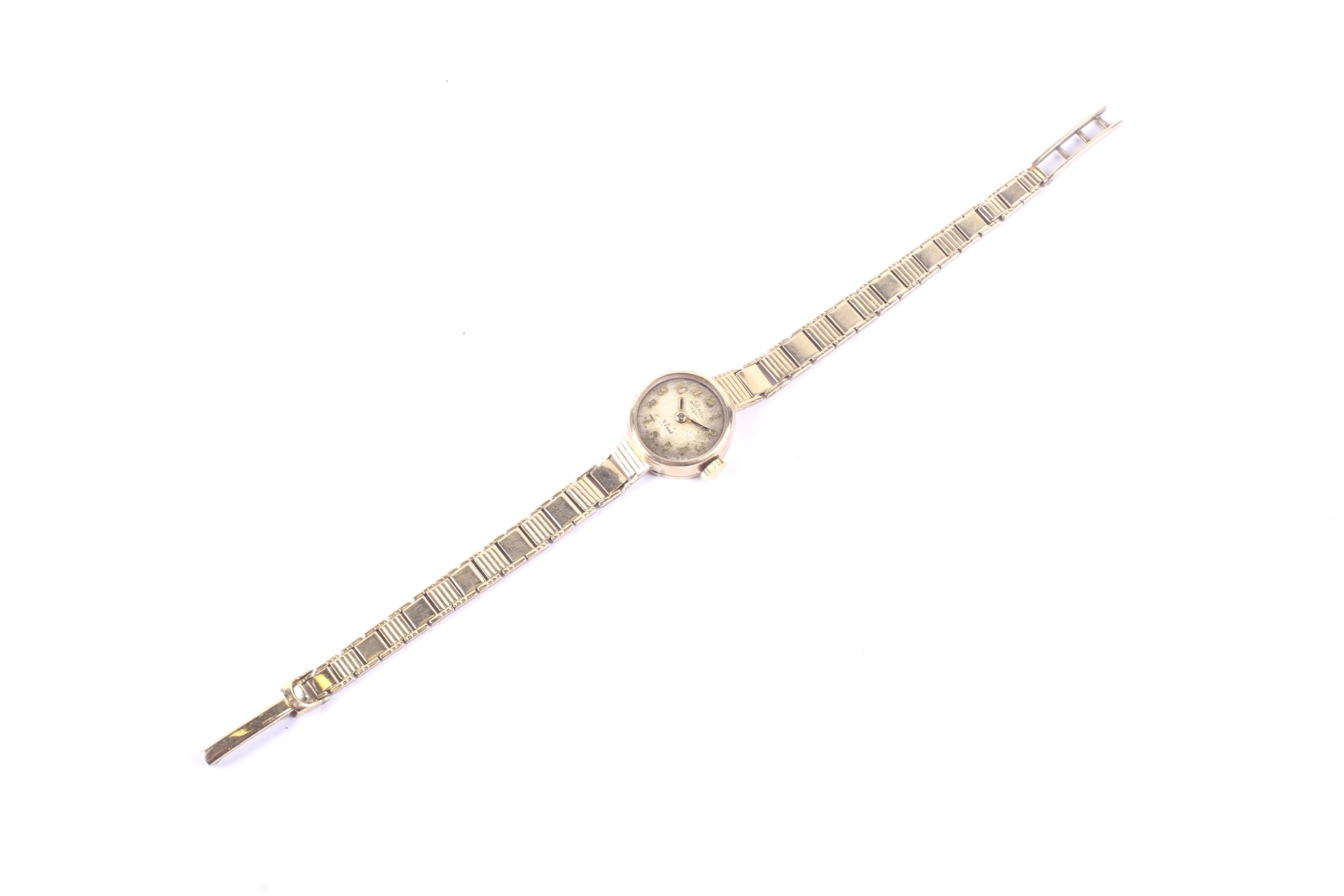 Rotary, a lady's 9ct gold cased round bracelet watch, circa 1967. - Image 3 of 5