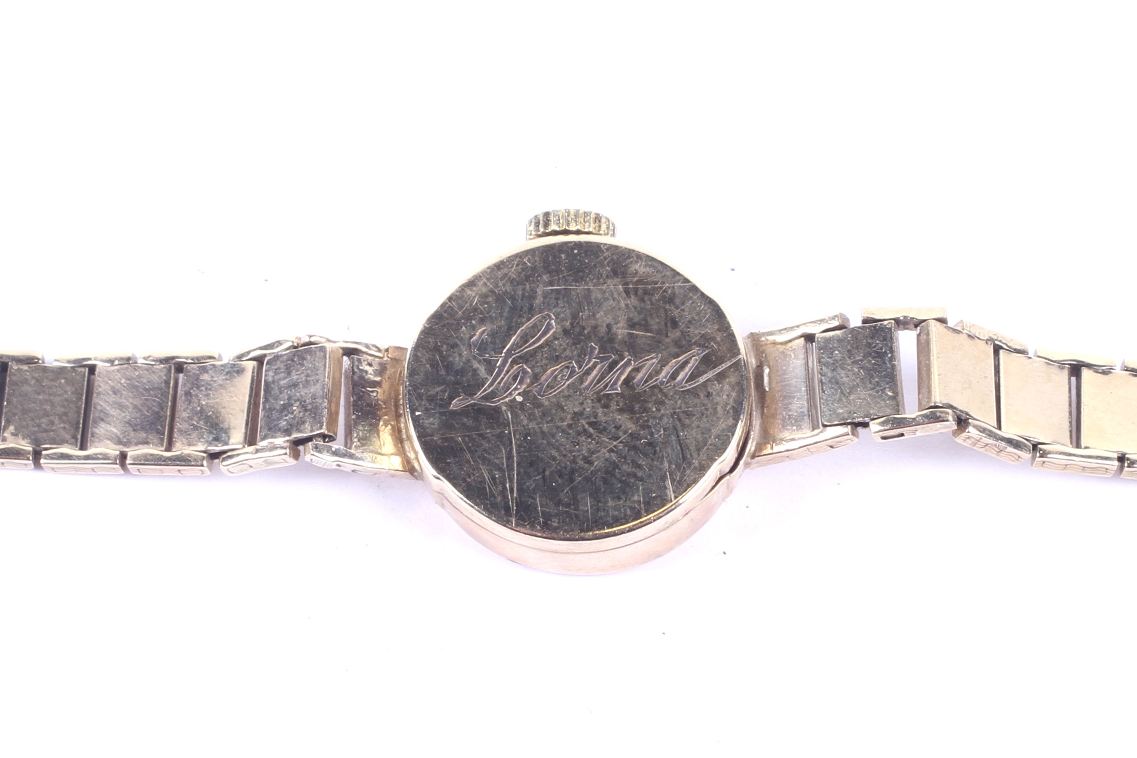 Rotary, a lady's 9ct gold cased round bracelet watch, circa 1967. - Image 4 of 5