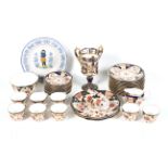 A large 20th century Crown Derby tea service.