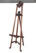 A large contemporary mahogany easel.