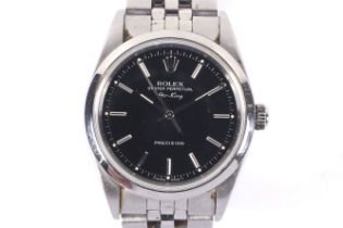 Rolex, Oyster Perpetual, Air King, a gentleman's stainless steel bracelet watch, circa 1995.