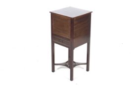 A 19th century mahogany cupboard.