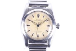 Rolex, Oyster Perpetual, a mid size stainless steel wristwatch, circa 1946-47. No.