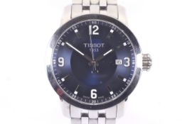 Tissot, a gentleman's stainless steel bracelet watch.