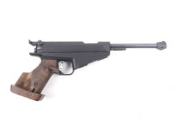 A Feinwerkbau model 90 target air pistol. .