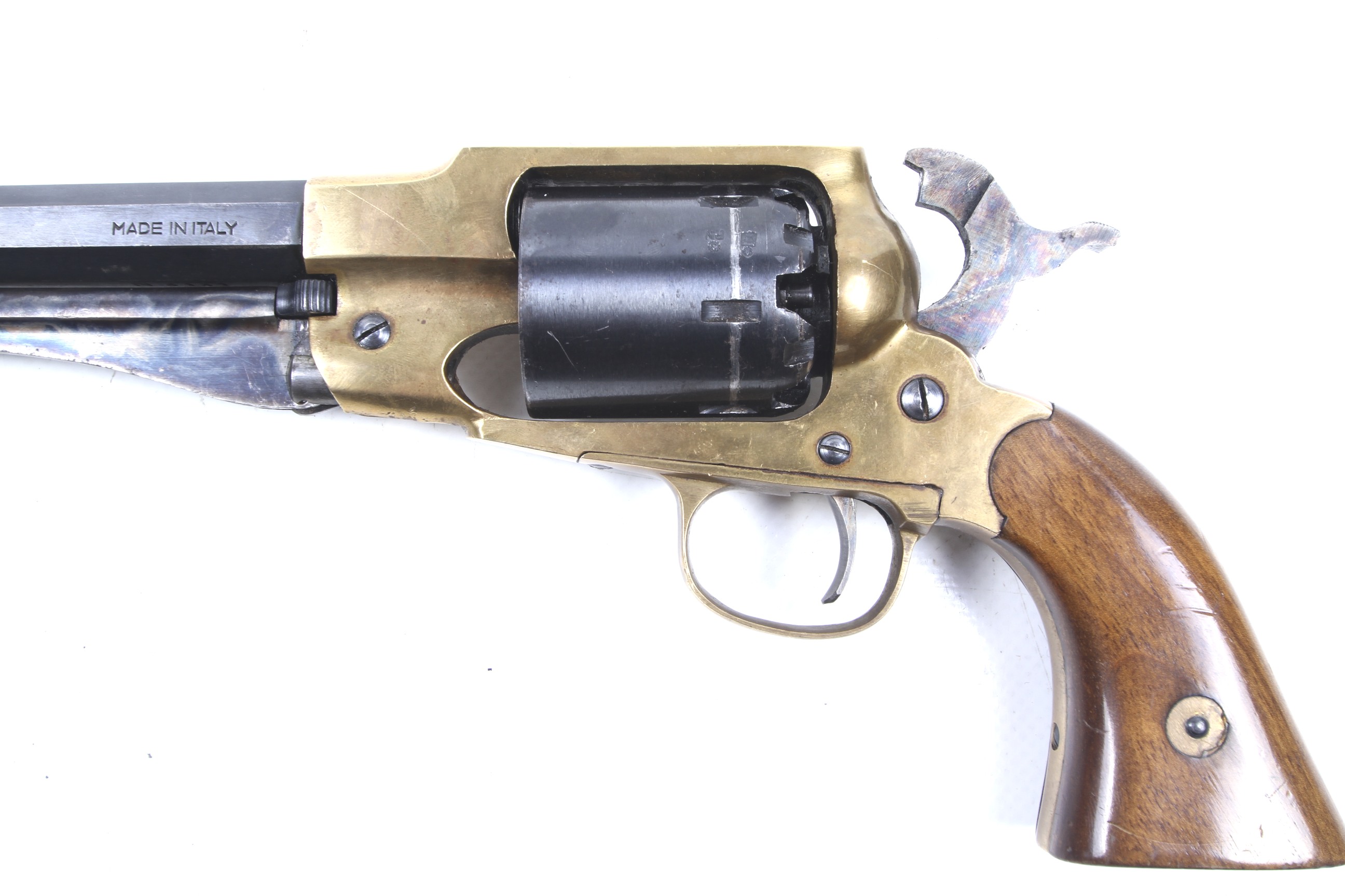 An Italian made .44 cal percussion revolver. - Bild 4 aus 4