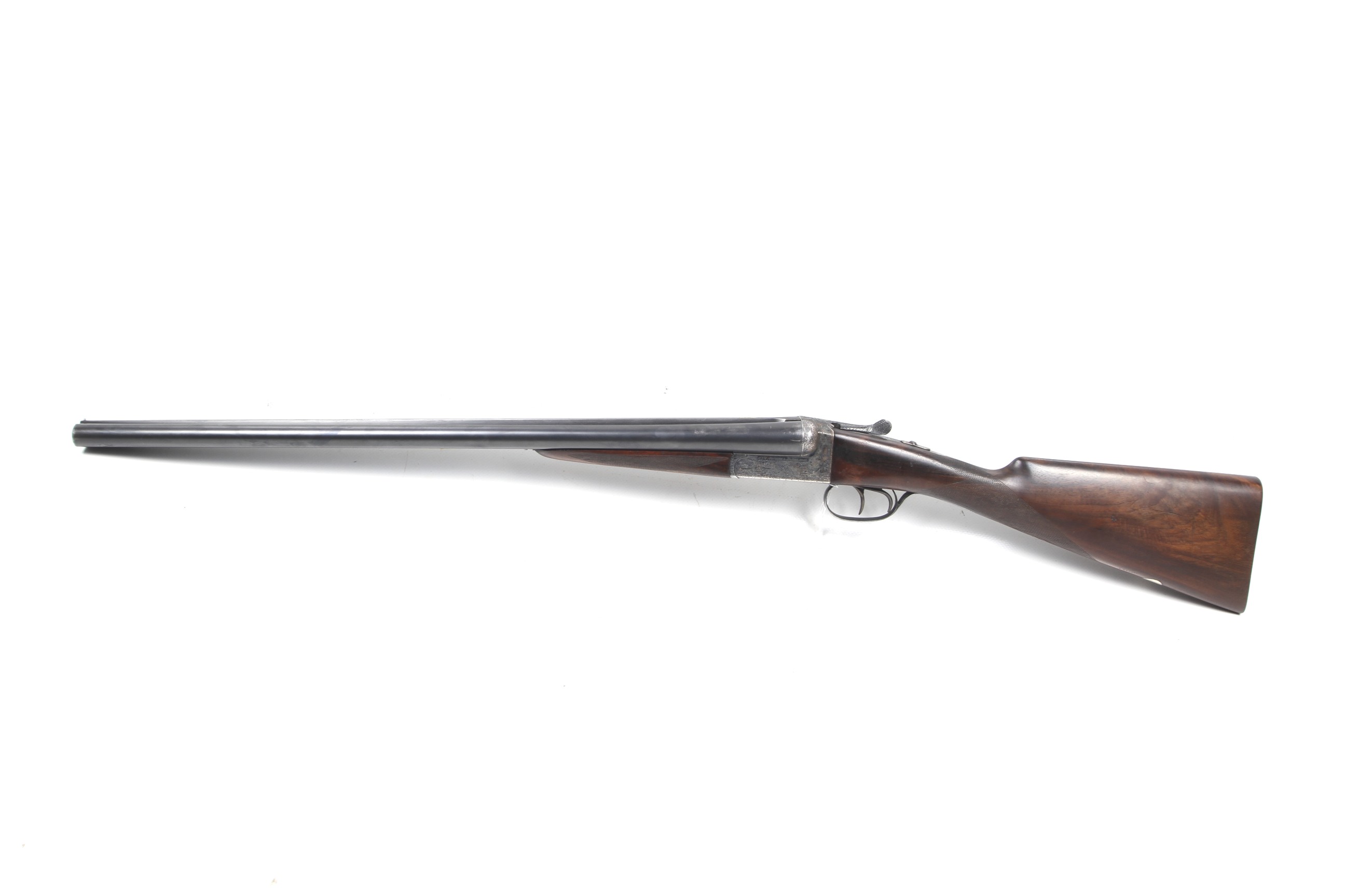 An AYA side by side 12 gauge shotgun. - Bild 2 aus 5