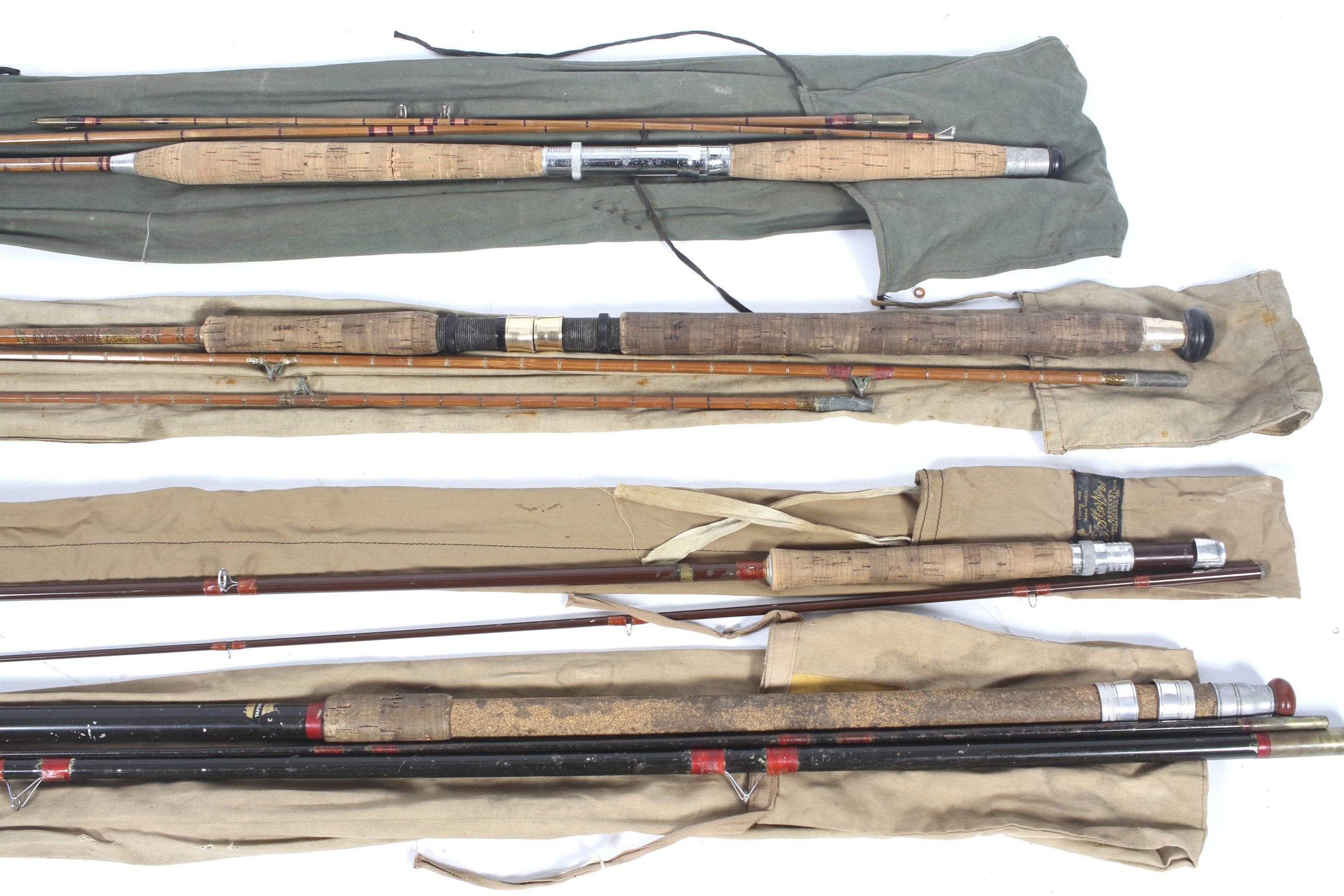 A collection of spinning and Float fishing rods. - Bild 2 aus 4