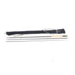 A Hardy 'Graphite De-Luxe' 11', 3-piece fly fishing rod.