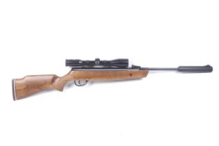 An Edgar Bros break barrel air rifle. .