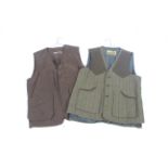 Two country style gentleman's waistcoats.