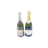 Two bottles of champagne. Comprising one bottle of Cava, 75cl, 11.