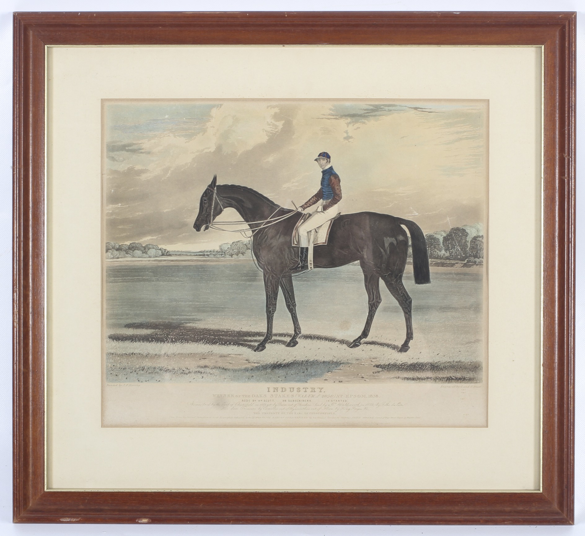 Horse Racing : C & G Hunt after JF Herring circa 1838,, - Image 2 of 2