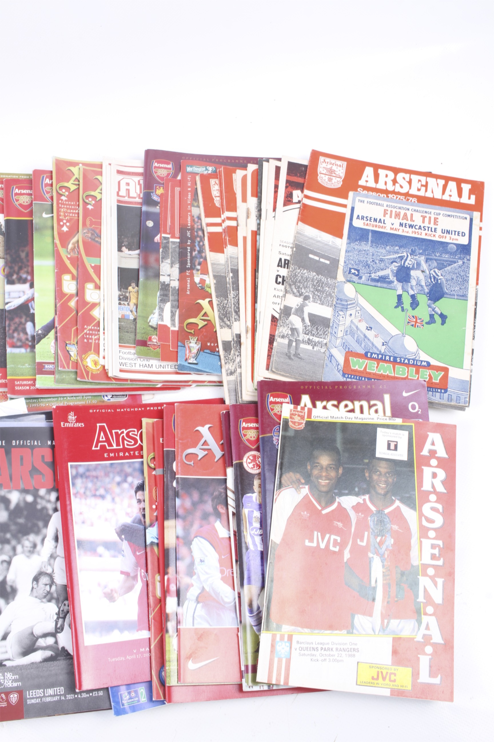 A collection of Arsenal programmes from the 1950s onwards. - Image 2 of 3