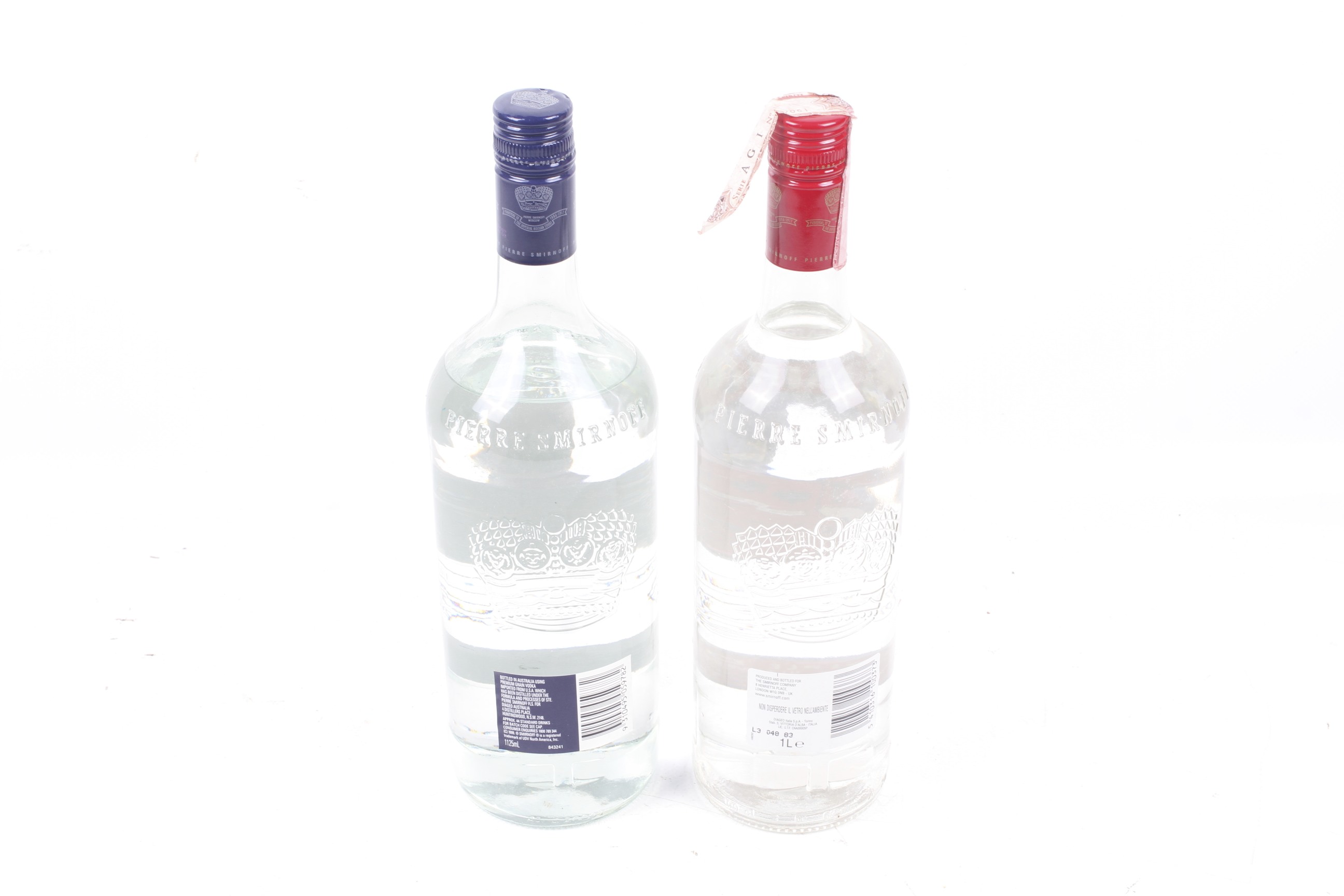 Two bottles of Smirnoff vodka. One bottle of no.21, 1l, 37.5% vol, and one bottle of no.57 1. - Image 2 of 2