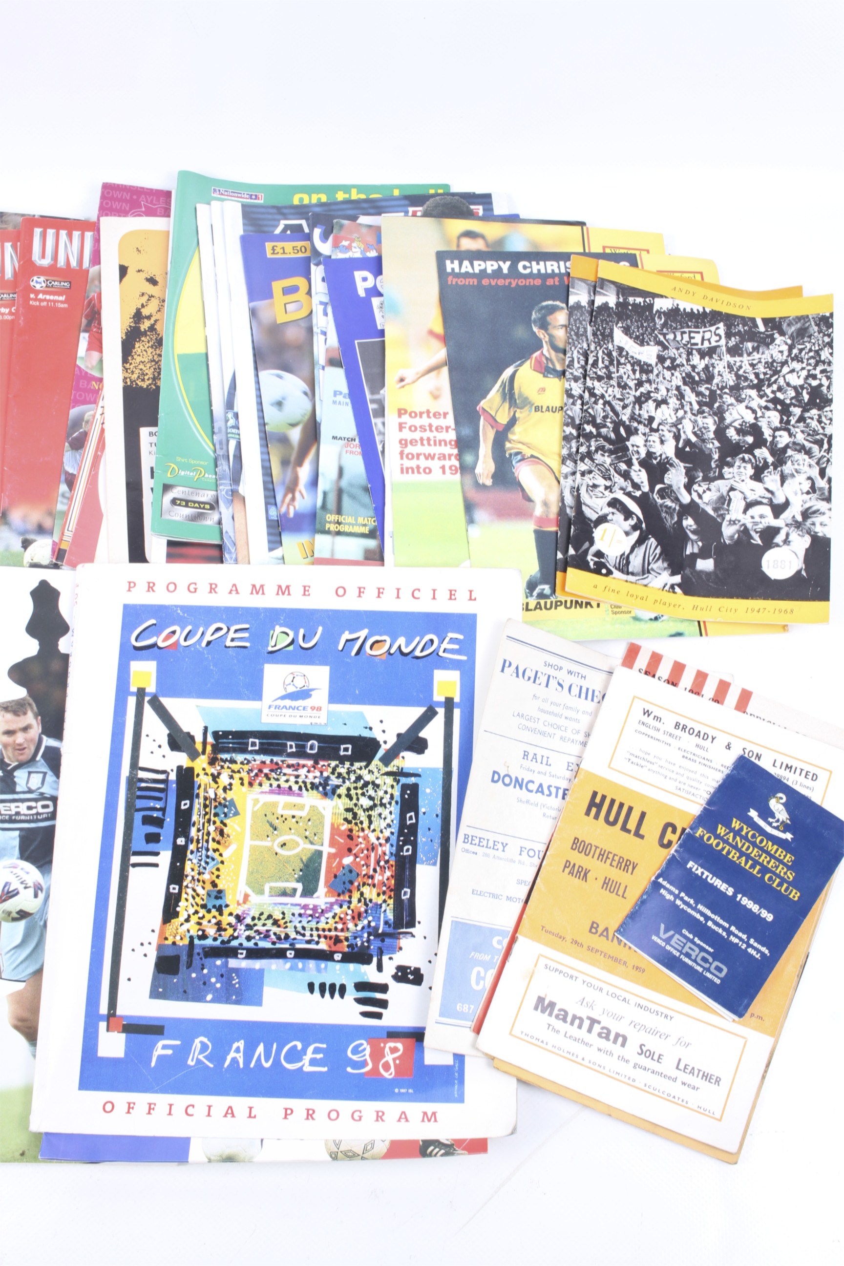 A mixed collection of football programmes. - Image 3 of 3