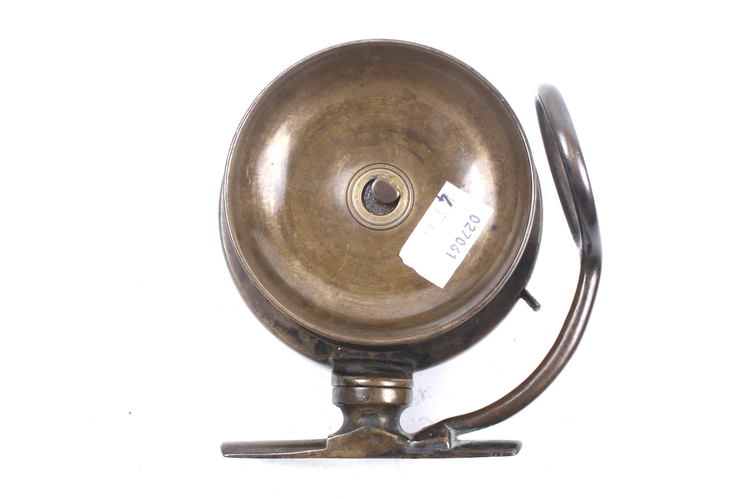 A vintage Malloch's of Perth 4" side casting salmon fishing reel. - Image 2 of 2