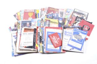 A large Collection of football programmes.