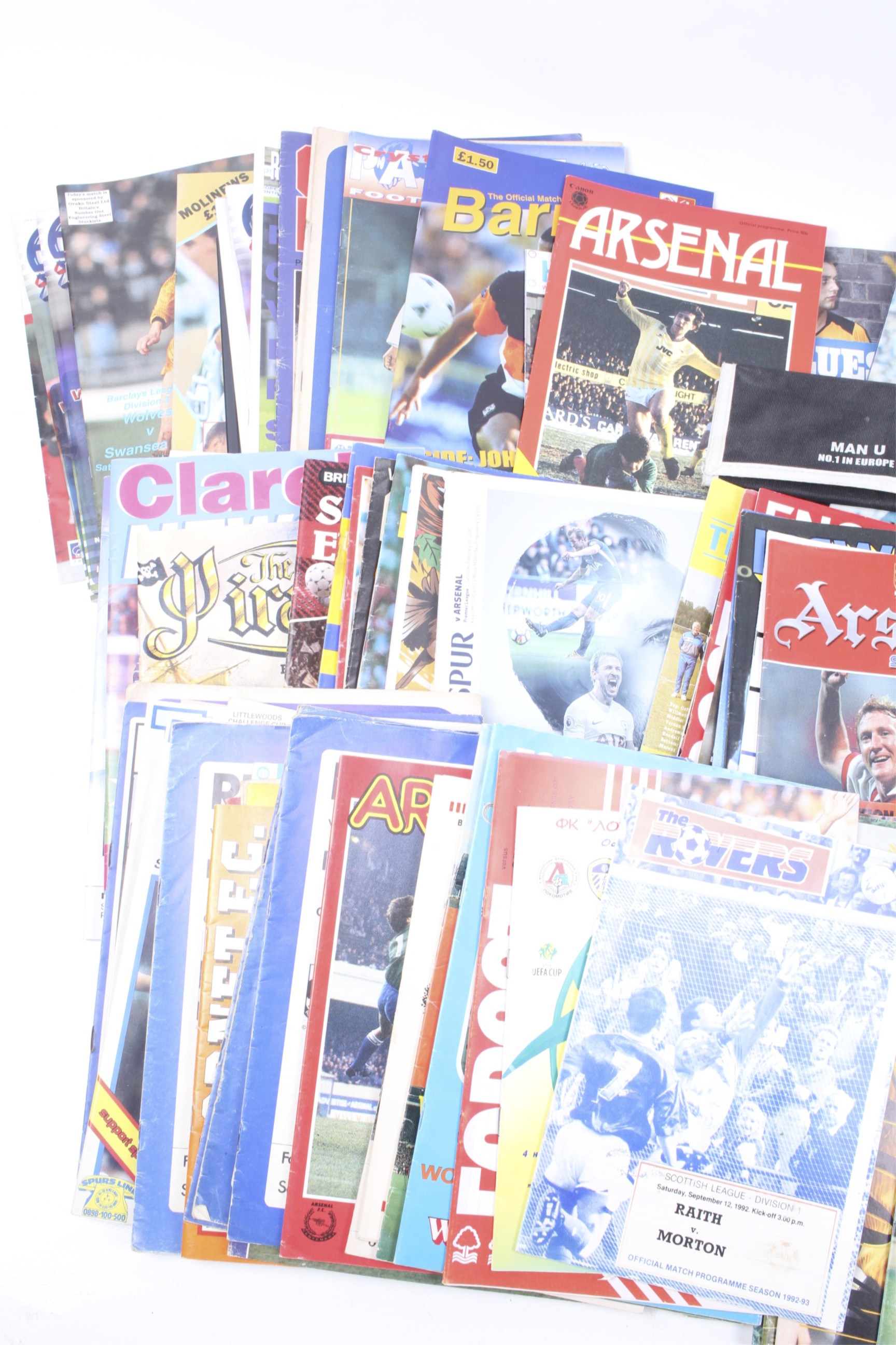 A mixed Collection of football programmes. - Image 2 of 3