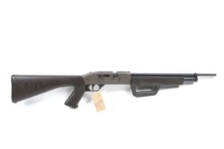 An Outbacker Crossman pump up air rifle. .