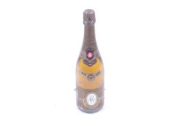 A bottle of Louis Roederer Crystal Champagne. 1983, 75cl, 12% vol.