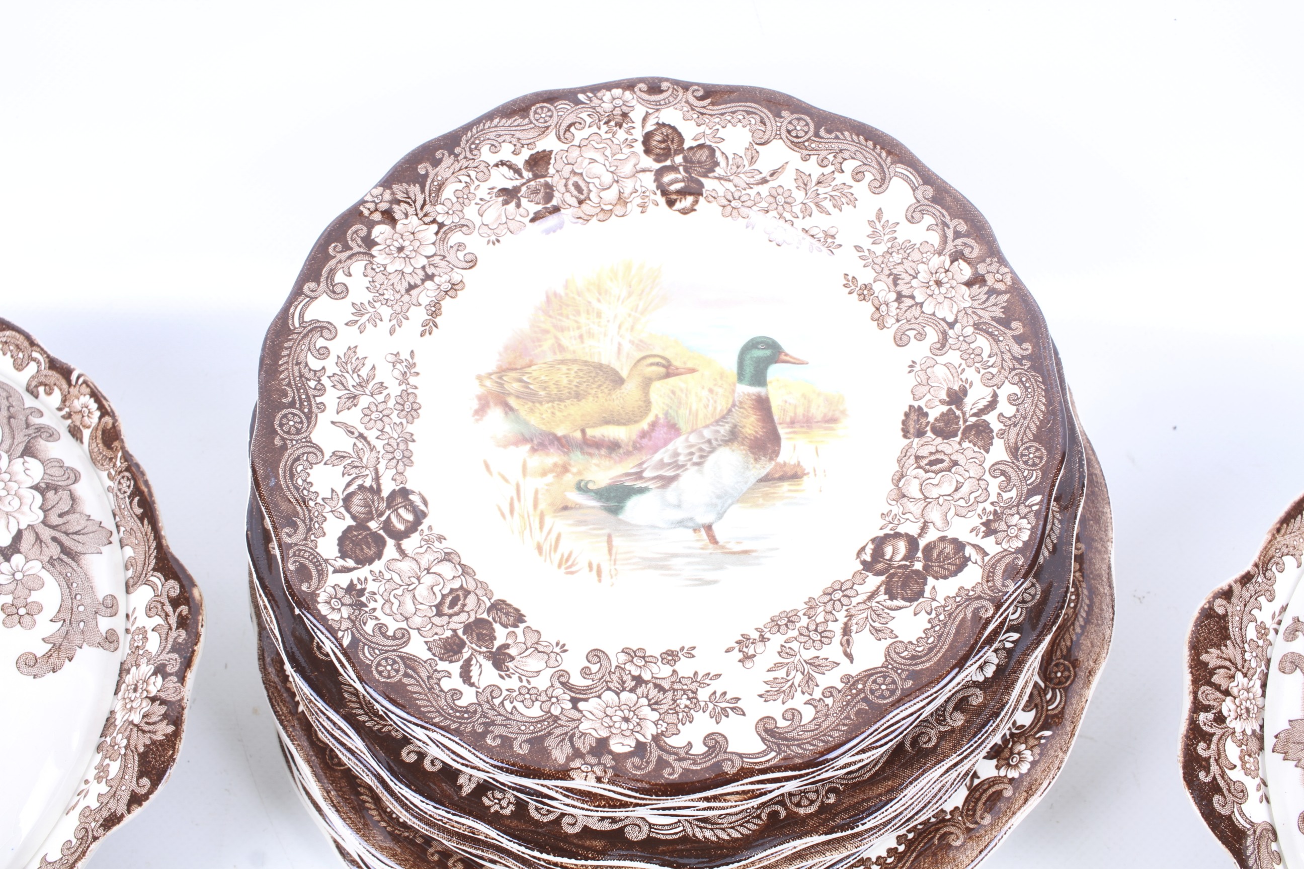 A Royal Worcester Palissey dinner service. - Image 2 of 3