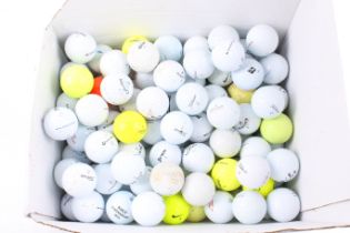 A mixed collection of approximately 200 golf balls.