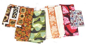 A selection of vintage fabric.