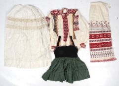 A selection of vintage traditional Dutch outfits.
