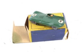 A Moko Lesney Matchbox Series No.41 D Type Jaguar. Diecast model racing car. In original box. H2.