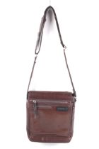 A vintage Rowallan leather cross-body bag.