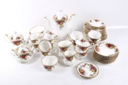 A collection of assorted Royal Albert Old Country Roses china.