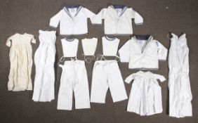A selection of children's vintage clothing.