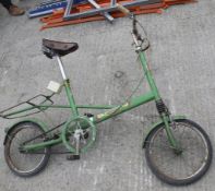 A classic vintage Moulton bicycle.