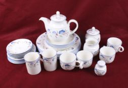 A Royal Doulton Expressions Windermere tea service.