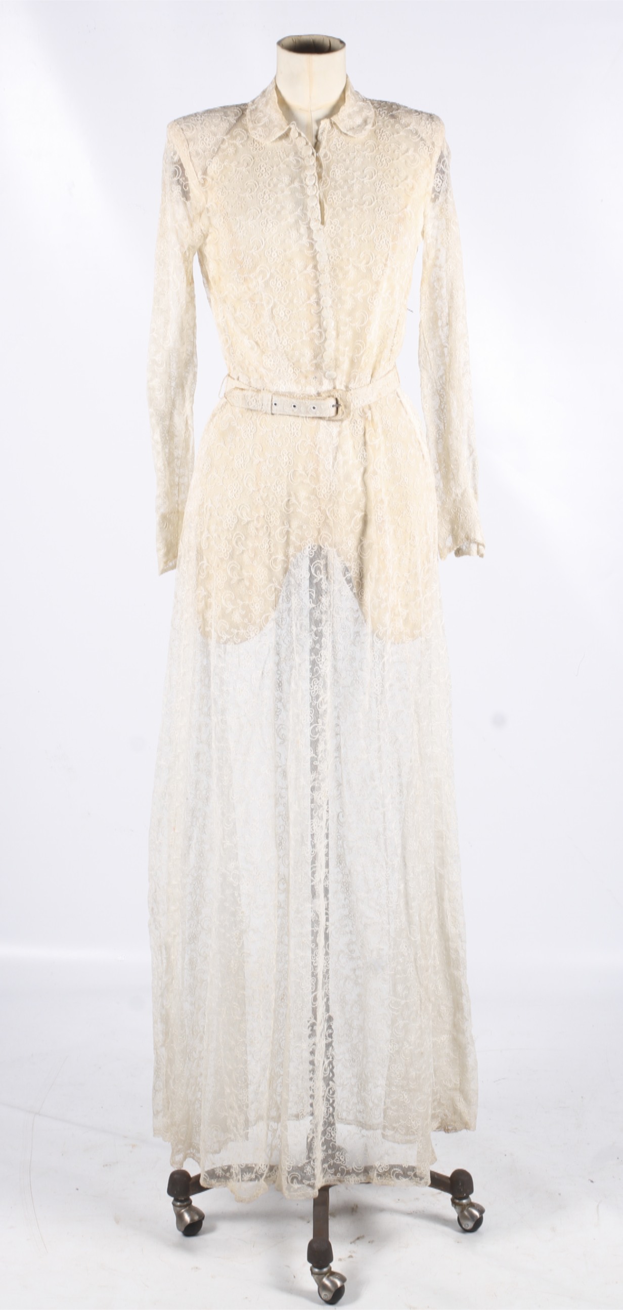 A late 19th/early 20th century dress.