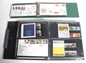 Hong Kong first edition type envelopes and an album of English 1970s and 80s First Day Covers