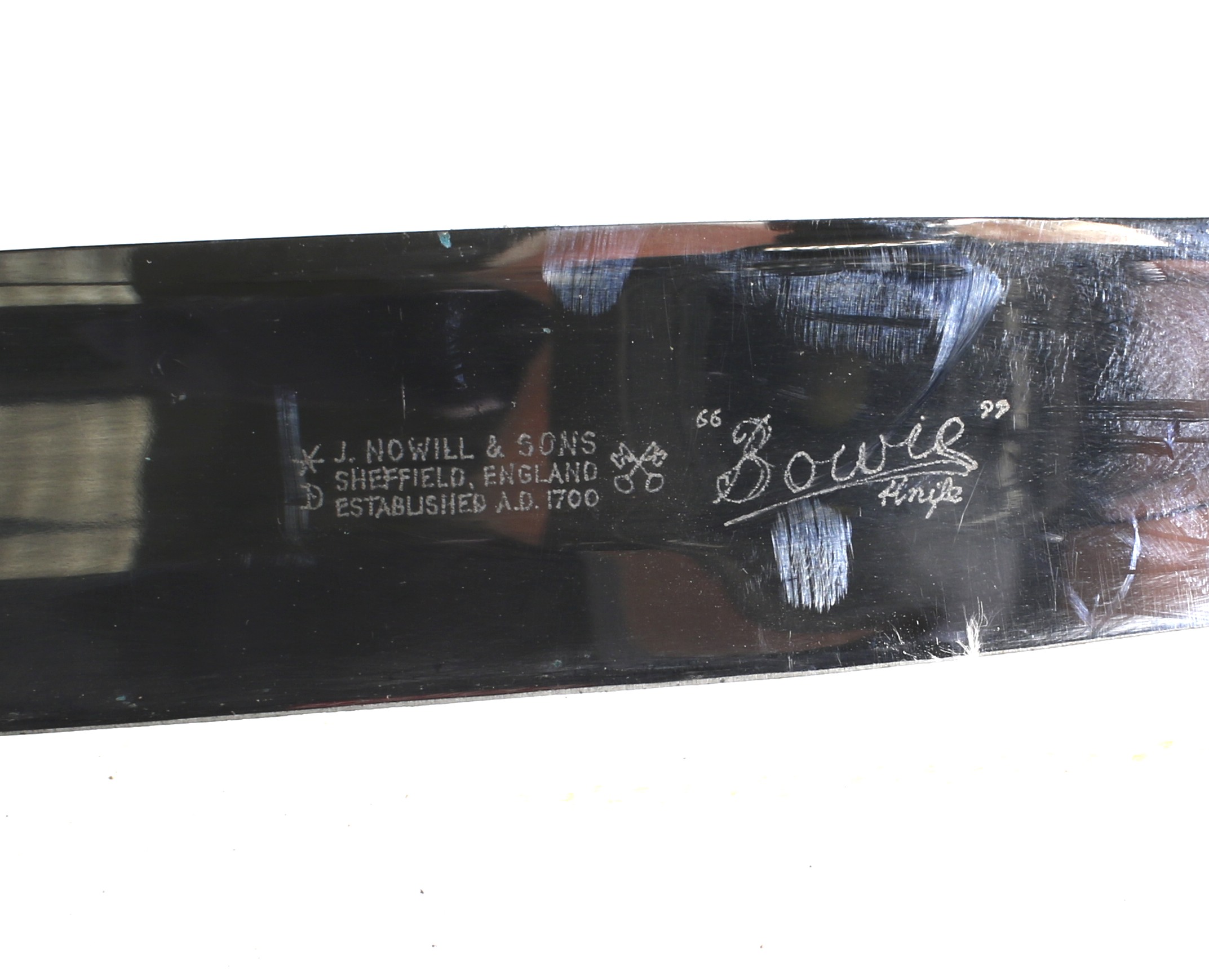 A contemporary 'Bowie' knife by J Nowill & Sons Sheffield. - Image 4 of 4