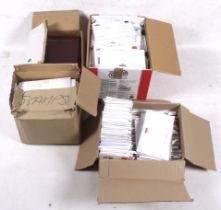Four boxes of assorted First Day Covers.
