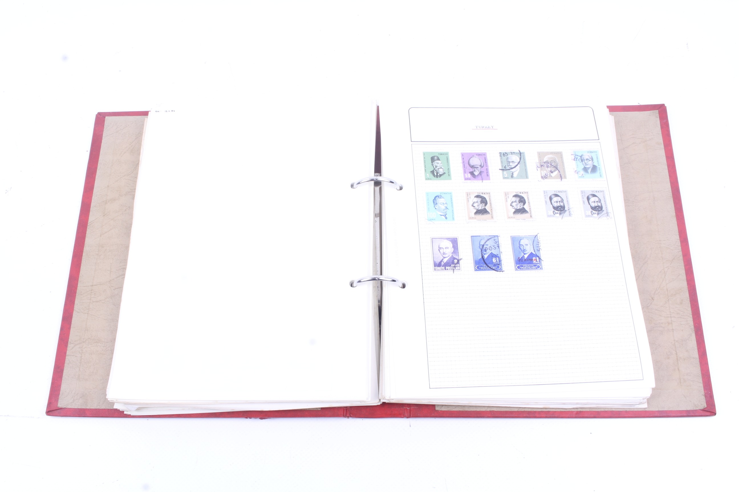 A collection of worldwide mint and used stamps.