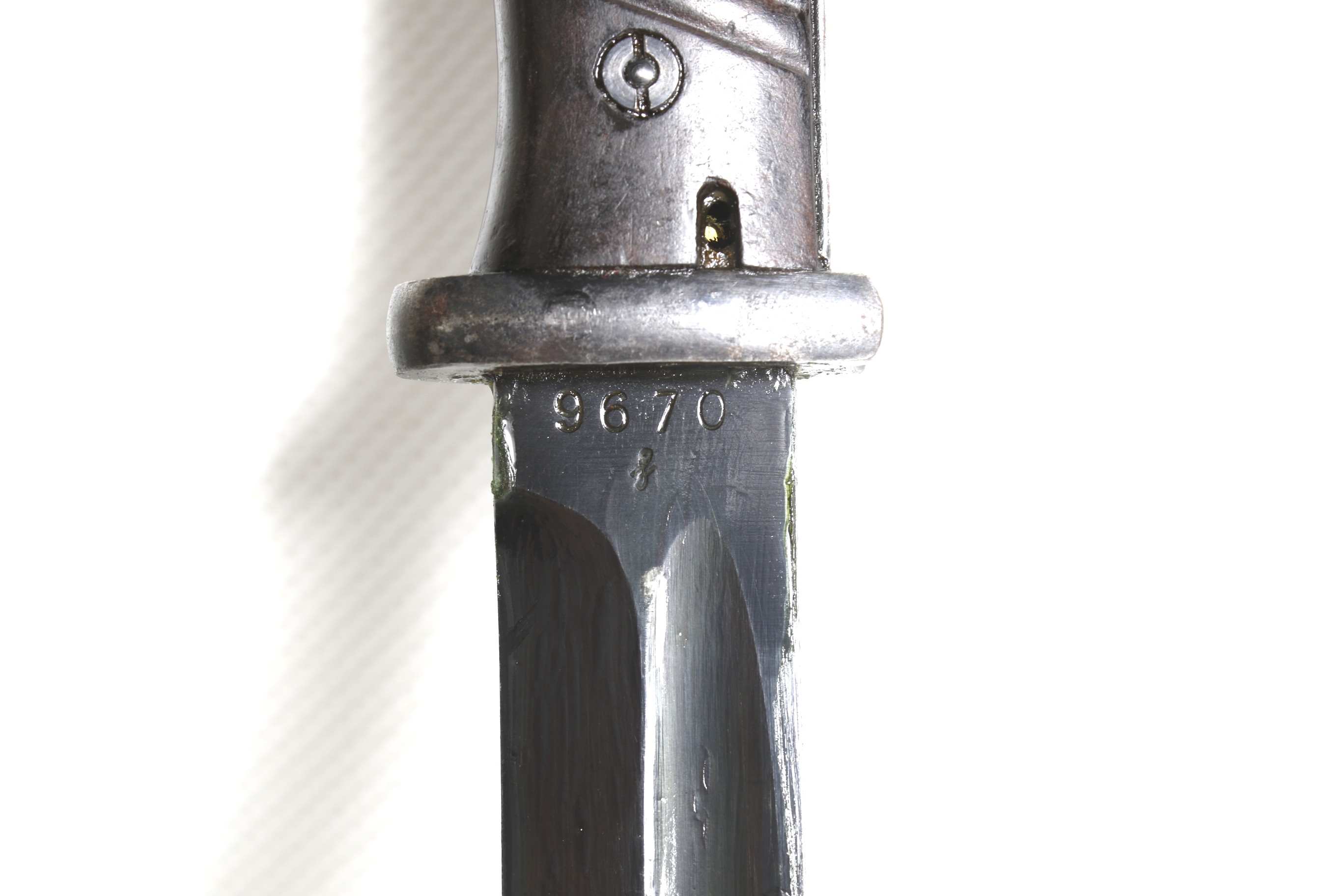 A WWII German Mauser K98 rifle bayonet. - Image 4 of 6