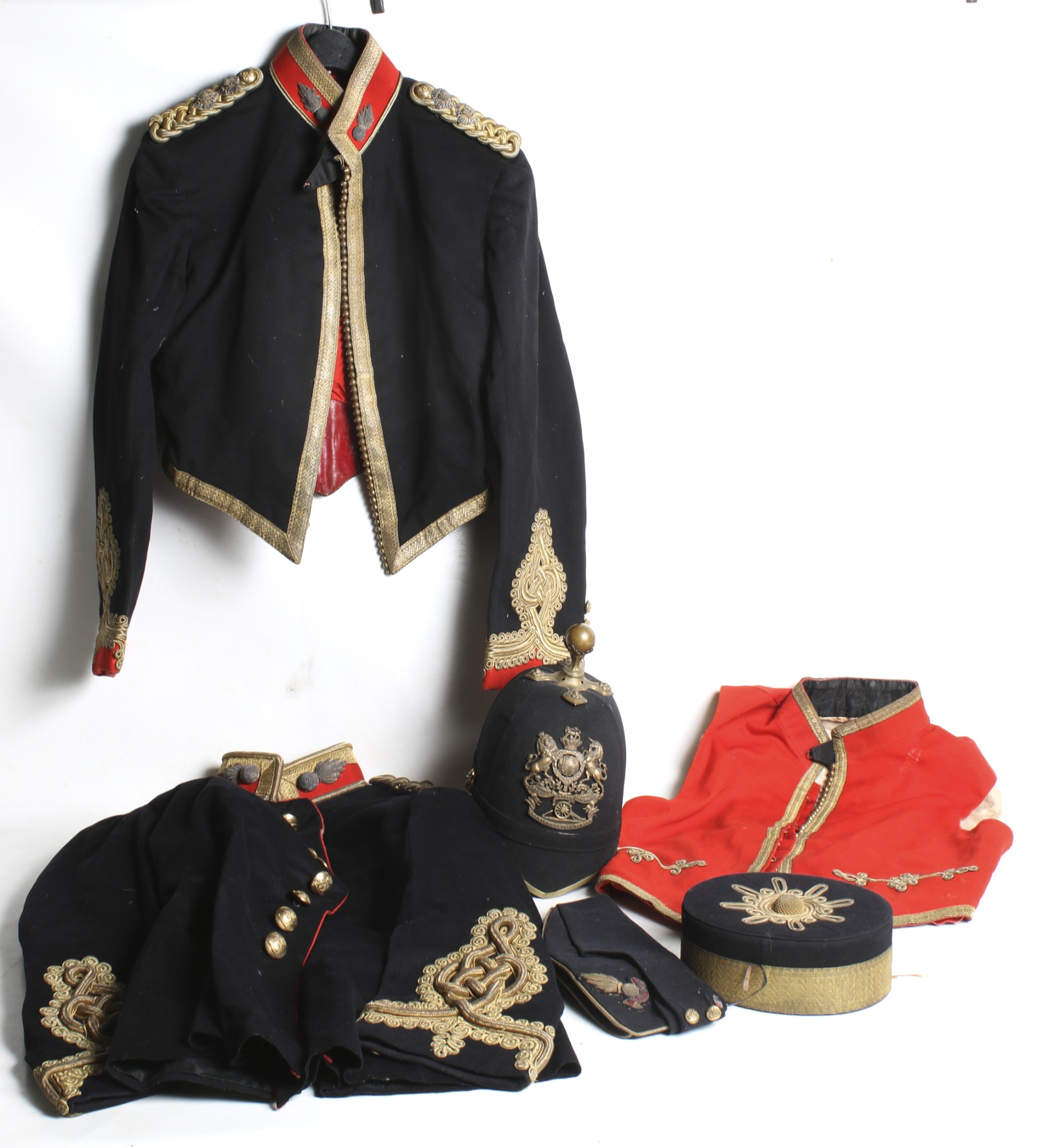 Brigadier Johnson's WWI Royal Artillery full dress tunic (1902-1914).