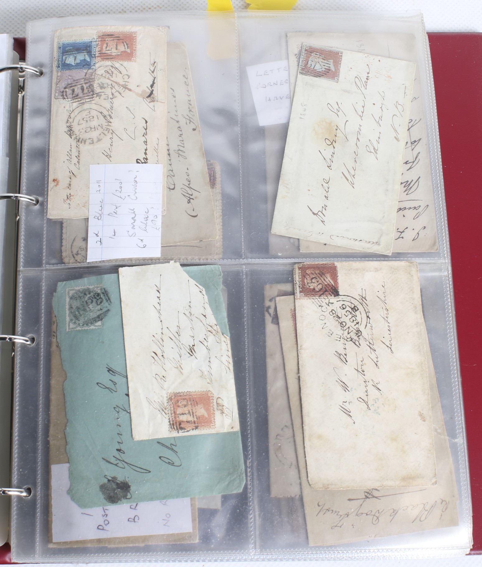 A collection of GB QV stamps and covers. - Image 2 of 20