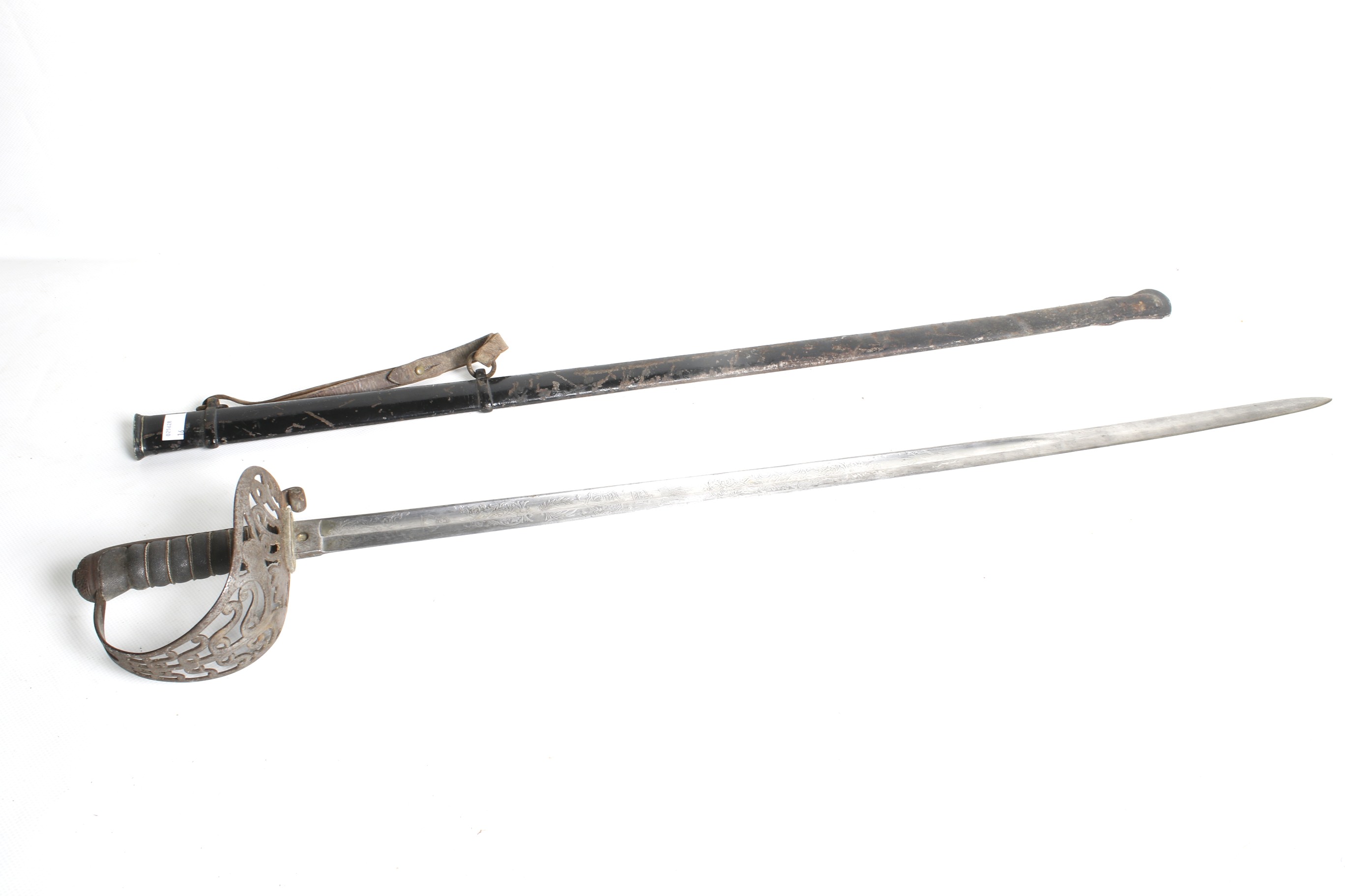 A 19th century British 1896 pattern Wilkinson cavalry sword. - Image 2 of 5