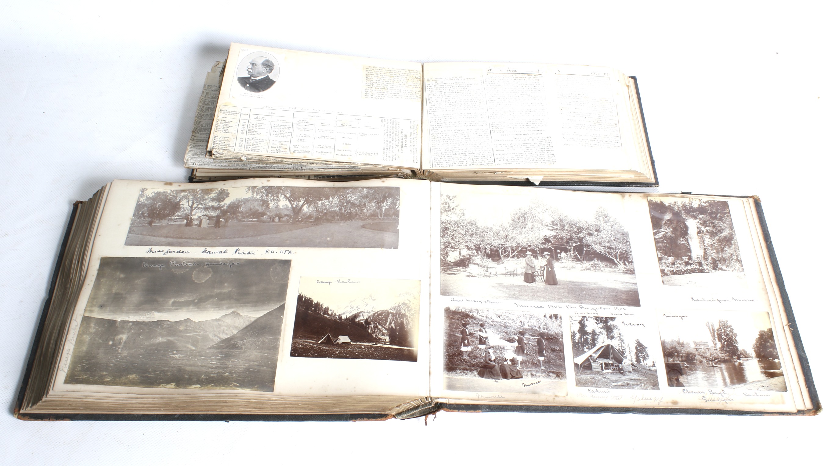 Two albums of photographs and ephemera relating to Hilda Margaret Johnston, wife of GN Johnston. - Image 5 of 5